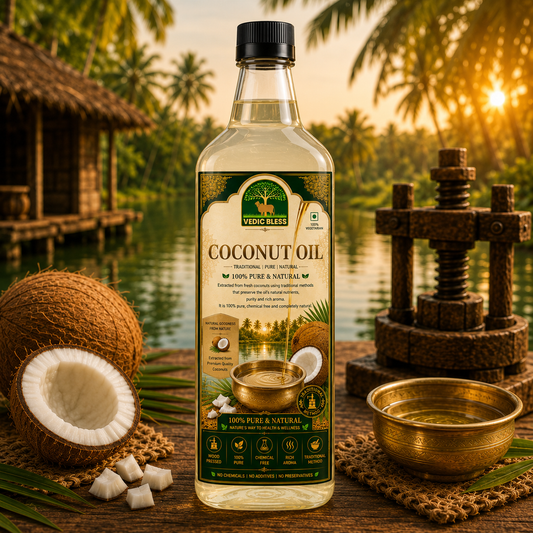 Wood Pressed Coconut Oil